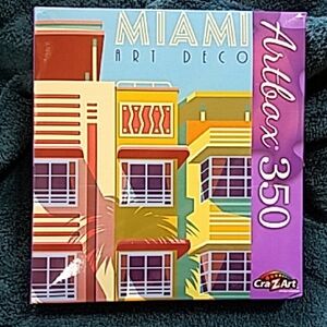 Miami Art Deco Jigsaw Puzzle - 350 Pieces By Artbox